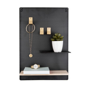 Perky Memobord Ijzer, Zwart