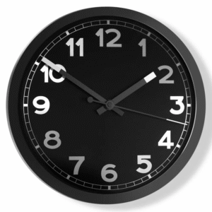 Invotis Nero Wandklok Invotis Nero Wandklok