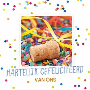 Hartelijk Gefeliciteerd Van Ons (Vak 34)