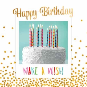 Happy Birthday Make A Wish (Vak 41)