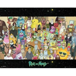 Rick And Morty Cast - Mini Poster (910)