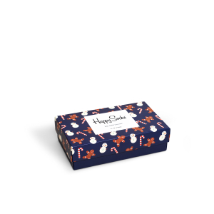 Happy Socks Gingerbread Socks Gift Box (3-Pack)