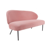 Leitmotiv Sofa Puffed, Roze
