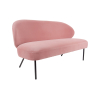 Leitmotiv Sofa Puffed, Roze
