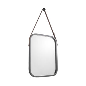 Spiegel Idyllic Bamboe, Zwart