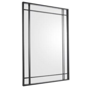 Spiegel Vision Rectangle, Zwart