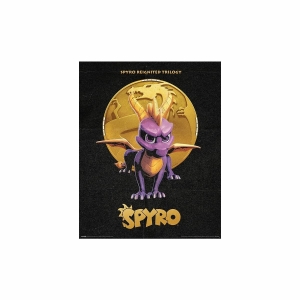 Spyro Golden Dragon Poster- Mini Poster (920)