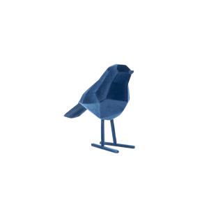 Standbeeldje Vogel Small, Blauw