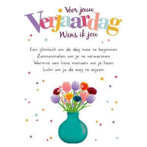 Voor Je Verjaardag Wens Ik Jou (Vak 26)