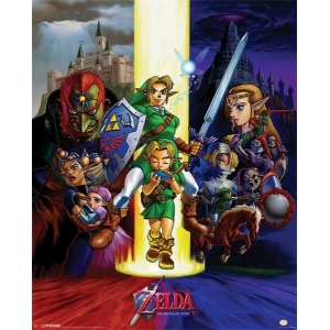 The Legend Of Zelda Ocarina Of Time - Mini Poster (916)