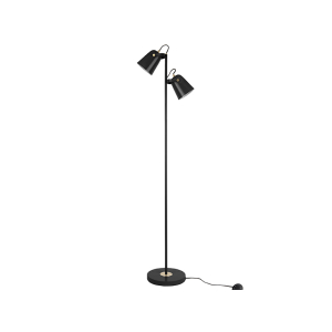 Vloerlamp Steady, Zwart