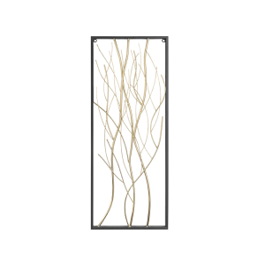 Wanddecoratie Branches, Goud