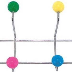 Wandkapstok Saturnus Met Gekleurde Ballen