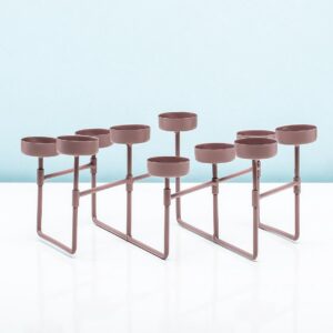 Waxinelichtjeshouder - Roze