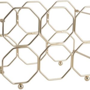 Wijnrek Honeycomb - Goud