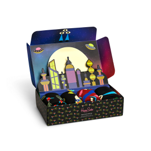 Happy Socks Space Socks Gift Box (4-Pack)