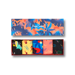 Happy Socks Tropical Night Socks Gift Box (5-Pack)