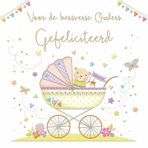 Voor De Kersverse Ouders Gefeliciteerd