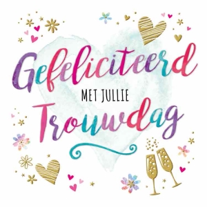 Gefeliciteerd Met Jullie Trouwdag