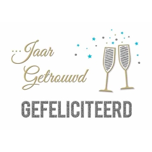 ... Jaar Getrouwd Gefeliciteerd (Vak 23)