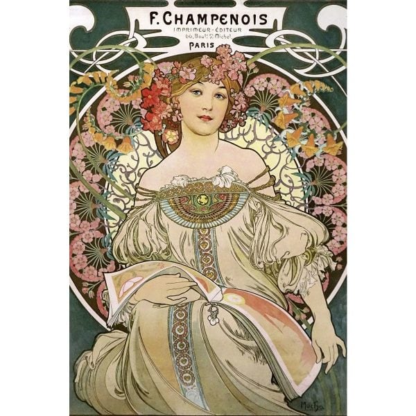 Alfons Mucha Jugendstil - Maxi Poster (704)