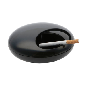 Asbak Pebble, Zwart