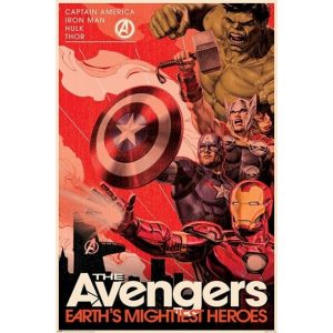 Avengers Golden Age Hero Propaganda - Maxi Poster (701/20D)