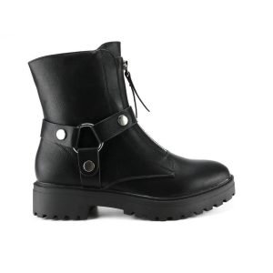 Bague - Biker Boots, Zwart