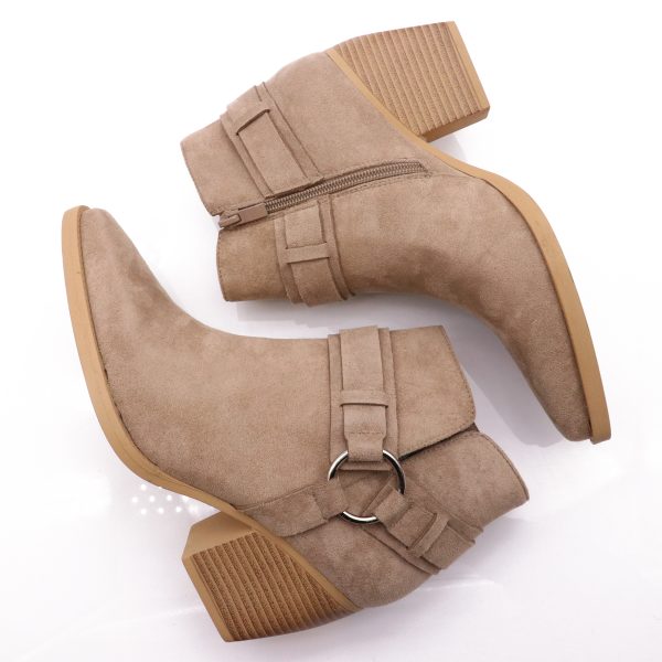 Bague Enkellaarsjes, Khaki