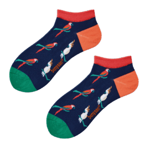 BENYSØN® Organisch Katoenen Enkelsokken - Papegaai BENYSØN® Organisch Katoenen Enkelsokken - Papegaai