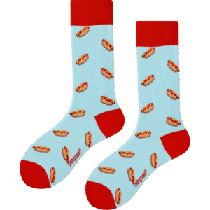 BENYSØN® Organisch Katoenen Sokken - Hotdog