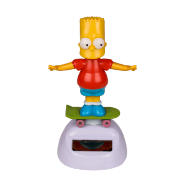 Solar Bart Simpson Op Skateboard