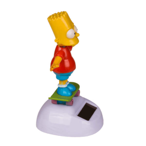 Solar Bart Simpson Op Skateboard