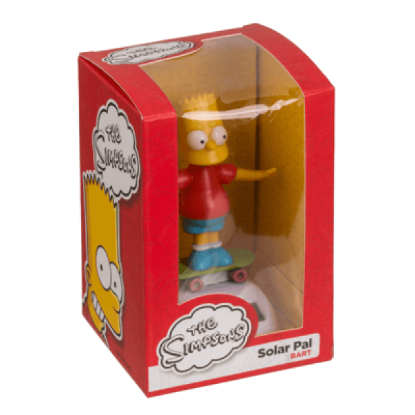 Solar Bart Simpson Op Skateboard