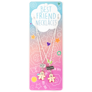 Best Friend Ketting (Set Van 2) - Gingerbead