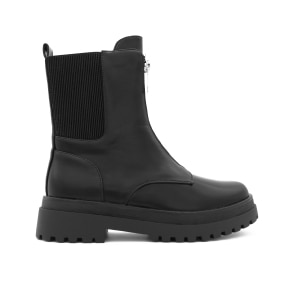 Chelsea Boots Met Sierrits, Zwart