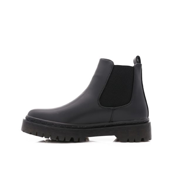 Chelsea Boots Met Platformzolen, Zwart