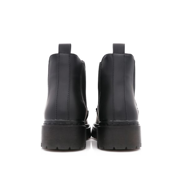 Chelsea Boots Met Platformzolen, Zwart