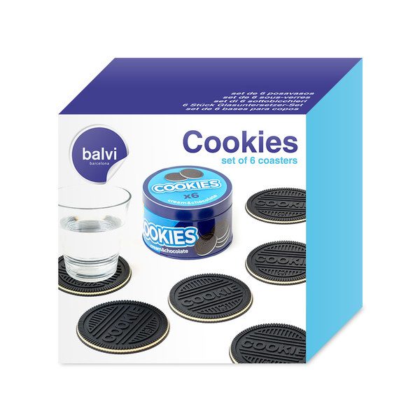 Cookies Onderzetters (set van 6)