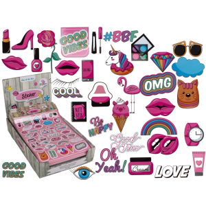 Crazy Girls Stickervel