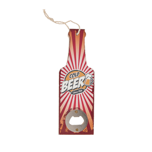 Metalen Bierfles Opener - Cold Beer Since 1956
