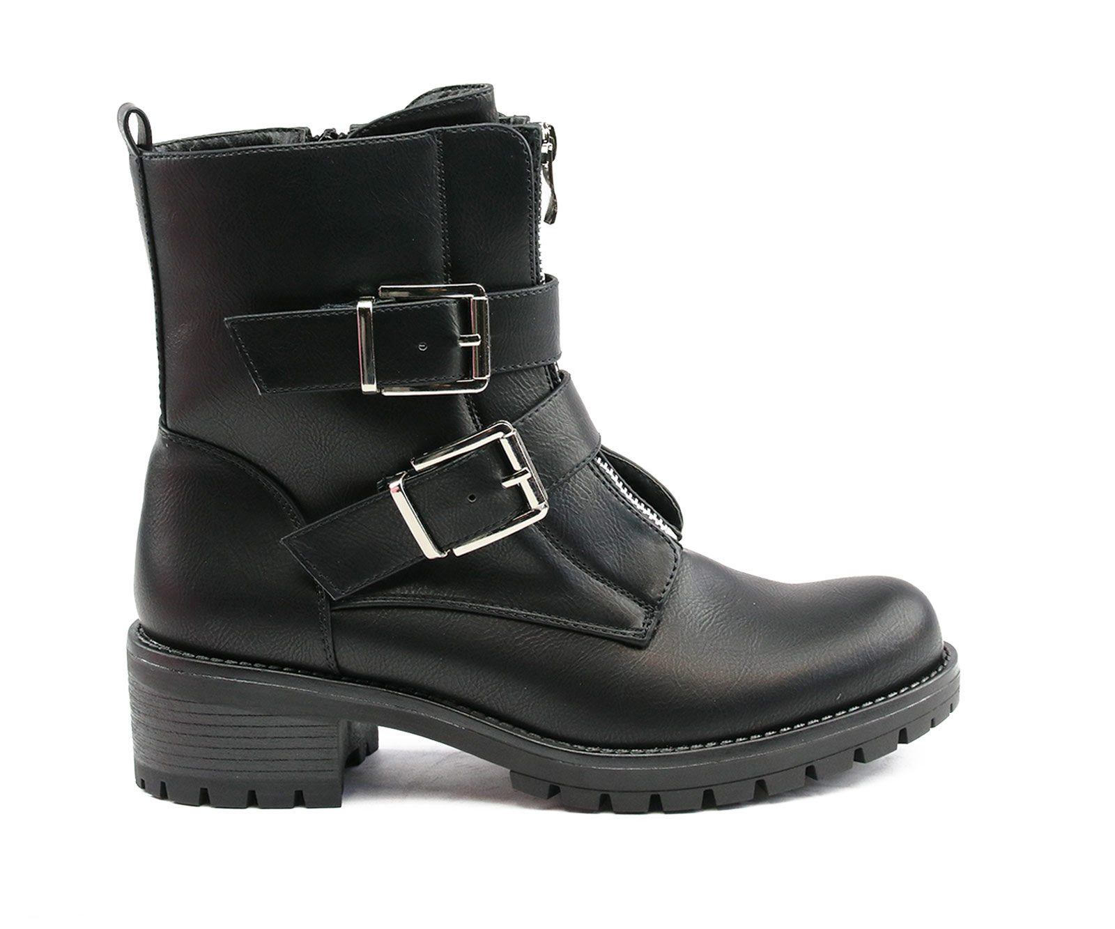Double Buckle Boots