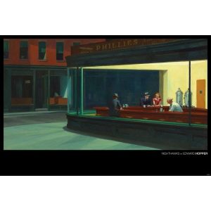 Edward Hopper Nighthawks - Maxi Poster (762)