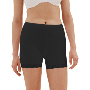 FINE WOMAN® Katoenen Fietsbroekje / Boxershort, Zwart