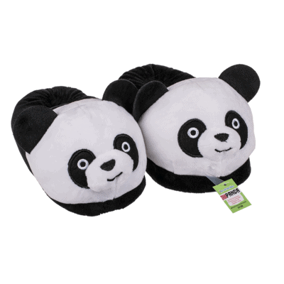 auteur Keizer Bestrating Panda Pantoffels / Sloffen (Maat 31-36) kopen? | EXPO