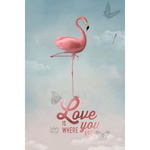 Flamongo Chic: Love Is Where You Are - Maxi Poster (B-757)