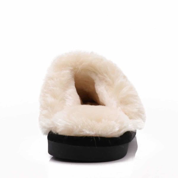 Fluffy Pantoffels Zwart