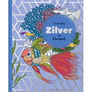 Zilver Kleurboek - Coral Reef