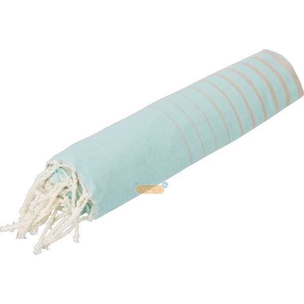 Fouta Decroissant Pario, Mint/Beige, XL Hamamdoek
