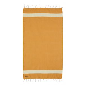 Fouta Es Cubellis - XL hamamdoek - mosterd